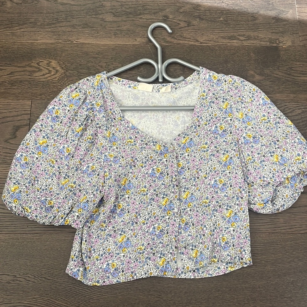 Floral Levis Blouse